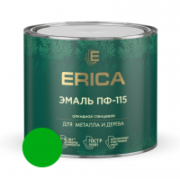 Эмаль алкидная ПФ-115 Erica, зеленое яблоко 1,8 кг