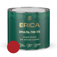 Эмаль алкидная ПФ-115 Erica, красная 1,8 кг
