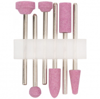 Набор шарошек FIT абразивных по металлу, оксид алюминия (6 шт)