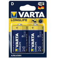 Элемент питания Varta Longlife LR20 (2 шт)