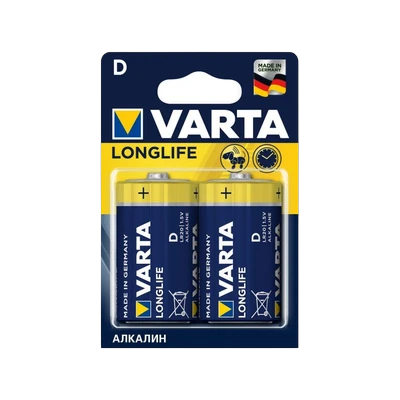 Элемент питания Varta Longlife LR20 (2 шт)