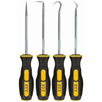 Набор монтажных захватов, прорезиненные ручки, FIT (4 шт)