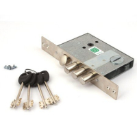 Замок врезной Гардиан 5011(длин.4 ключа)