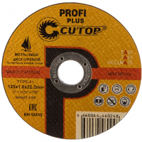 Круг отрезной по металлу Cutop Profi 125х1,0х22,2 мм