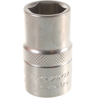 Головка торцевая  6-гранная 14 мм, под квадрат 1/2", Дело Техники