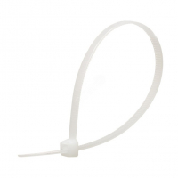 Хомут-стяжка 4,8х200 мм, белый (100 шт)