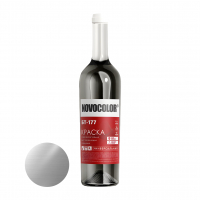 Краска Novocolor БТ-177 серебрянка 0,5 л