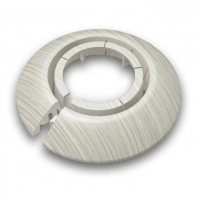 Обвод для труб Идеал 16-22 мм, Ясень белый (2 шт)