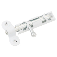 Шпингалет с полимерным покрытием 60 мм