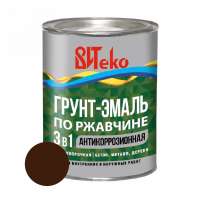Грунт-Эмаль по ржавчине ВИТеко, шоколад 0,4 кг