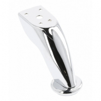 Опора AD-712 мебельная 90 мм, хром