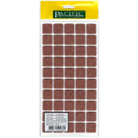 Подпятник фетровый 20х20 мм, квадрат (50 шт)