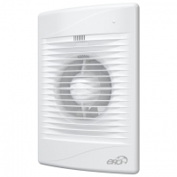 Вытяжной вентилятор Era Standart 4S 100 мм с обратным клапаном, белый