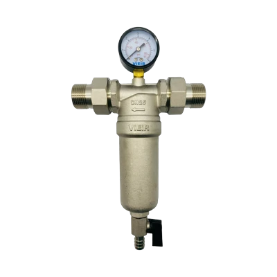 Фильтр самопромывной Vieir JH151-N 1/2" горячая вода