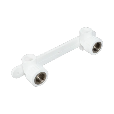 Настенный комплект для смесителя Tebo Ø20 х 1/2", белый