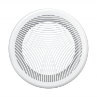 Решетка вентиляционная круглая разъемная 150 мм с фланцем (15РПКФ)