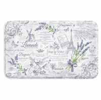 Коврик для ванной комнаты 50х80 см "Лаванда"