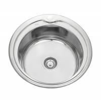 Мойка врезная SinkLight N490 0.6/160 мм, глянцевая