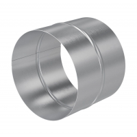 Патрубок соединительный 135 мм, оцинкованная сталь (ПМ135Ц)