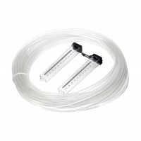 Уровень строительный водяной Ремоколор 10 м х 6 мм, шкала колбы 100 мм (21-0-010)