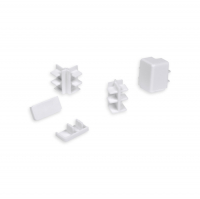 Фурнитура для столешницы Grace 25х10 мм прямоугольная, белый