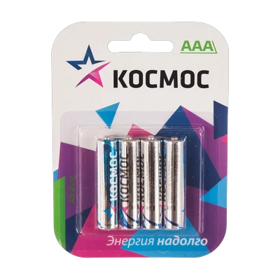 Элемент питания Космос LR03 (4 шт)