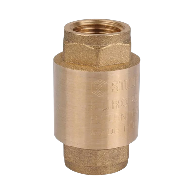 Клапан обратный Stout пружинный муфтовый 1/2" с металлическим седлом