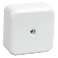 Коробка распределительная ОУ 50х50х20 мм, белая