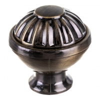 Ручка-кнопка мебельная 249, бронза