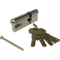 Цилиндровый механизм (личинка) 80мм Антал ZP-80(35+45)-N, хром