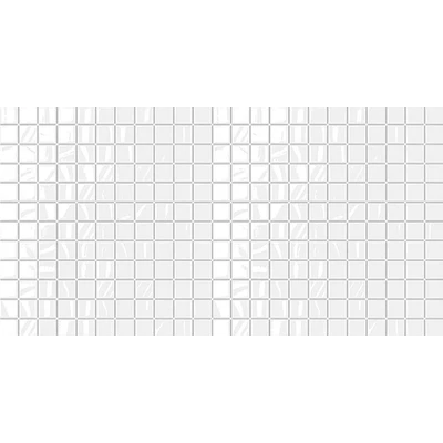 Панель ПВХ листовая Мозаика Белая 955х480 мм