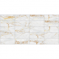 Панель ПВХ листовая Плитка Мраморный фьюжн 955х480 мм