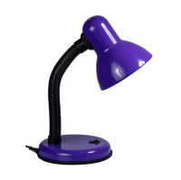 Светильник настольный Uniel TLI-224 60Вт E27, фиолетовый