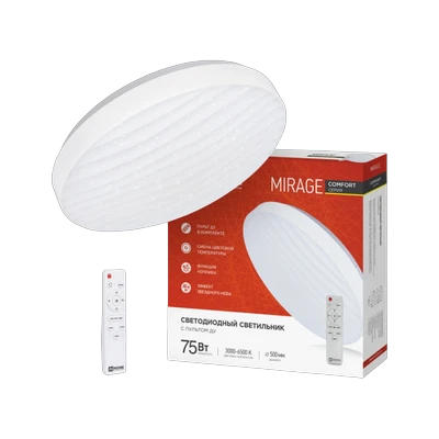 Светильник светодиодный In Home Comfort Mirage 75Вт с ПДУ