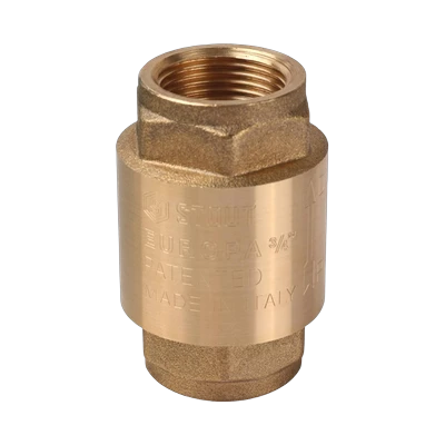 Клапан обратный Stout пружинный муфтовый 3/4" с металлическим седлом