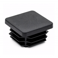 Заглушка для профильной трубы внутренняя 50х50 мм, черная 1 шт