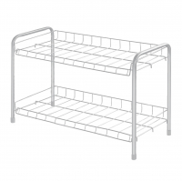 Этажерка для обуви ЭТ3 2-х ярусная, матовый серый