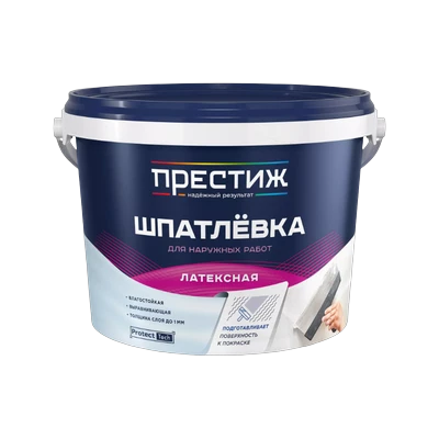 Шпатлевка акриловая латексная S30, Престиж (1,5 кг)