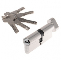 Цилиндровый механизм (личинка)  80 мм Vanger VM-80-C-CR ключ/ вертушка,хром