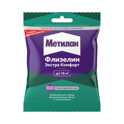 Клей обойный Метилан Флизелин Экстра Комфорт  90 г