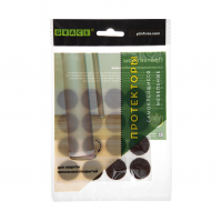 Протекторы 22 мм фетровые коричневые, Грейс