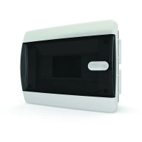 Щит ЩРВ-П-12 на 12 модулей встраиваемый BVN с прозрачной дверцей IP40