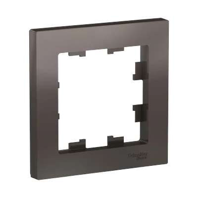 Рамка AtlasDesign 1-местная, мокко
