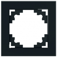 Рамка Катрин 1-местная, черная