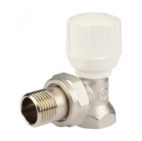 Клапан ручной терморегулирующий Stout 1/2" угловой	