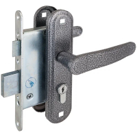 Замок врезной Гарант ЗВ 4-3-03,серебро