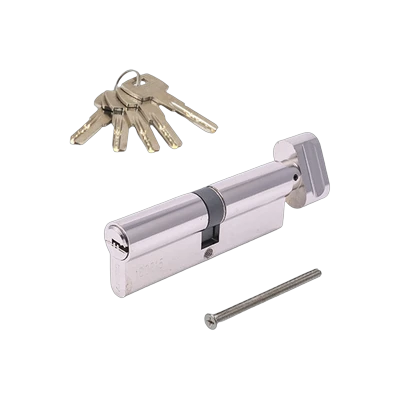 Цилиндровый механизм (личинка)  90 мм Apecs SM-90-C-NI ключ/ вертушка,никель