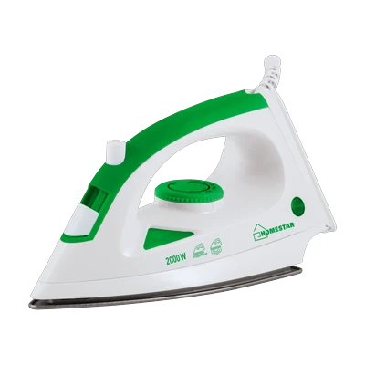 Утюг Homestar HS-4001, 2000 Вт, подошва тефлоновая, бело-зеленый
