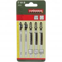  Пилка для лобзика по дереву Haisser HS118001 Т101B 100х75 мм (1 шт)