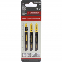  Пилка для лобзика по керамике и стеклу Haisser HS118022 Т150RIFF 77х50 мм (1 шт)